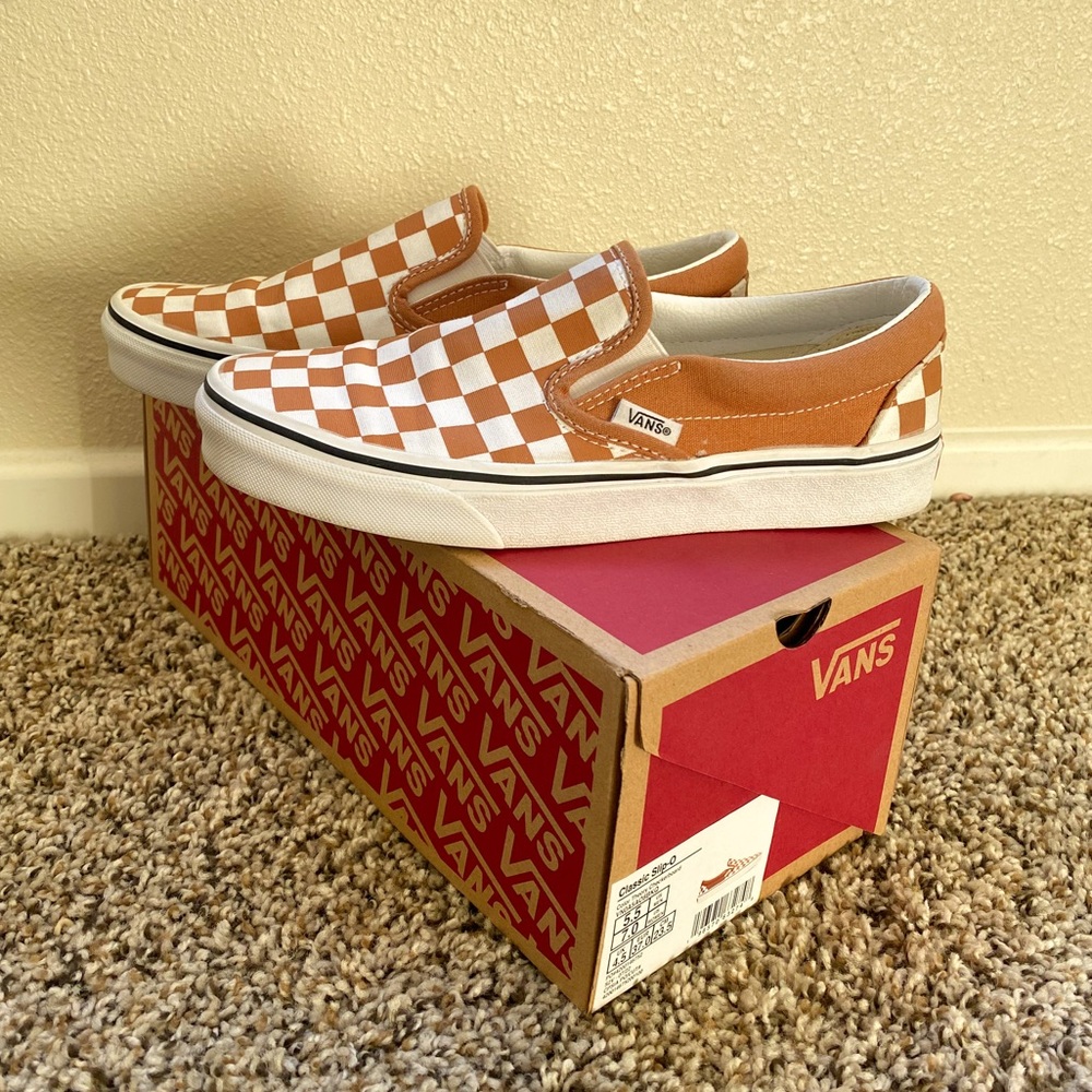 Checkered Slip-on Vans